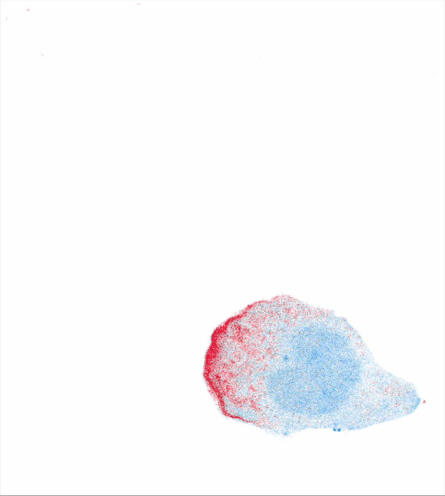 Every day, immune cells crawl through your body to keep you safe. Their front (red) and back (blue) polarity programs must stay coordinated as they move, but how these two systems talk to each other is still a mystery.